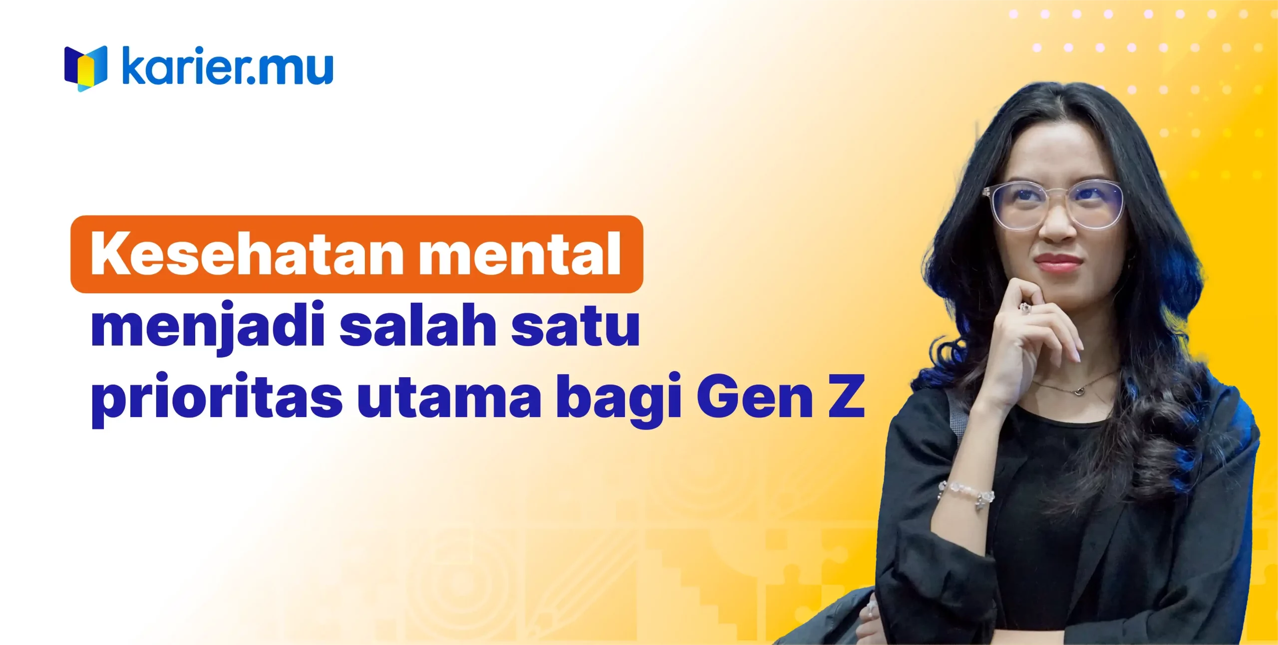 Kesehatan mental menjadi salah satuprioritas utama bagi gen Z