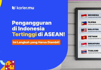 pengangguran di indonesia tertinggi di asean