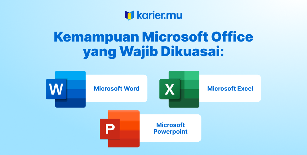 kemampuan microsoft office yang wajib dikuasai