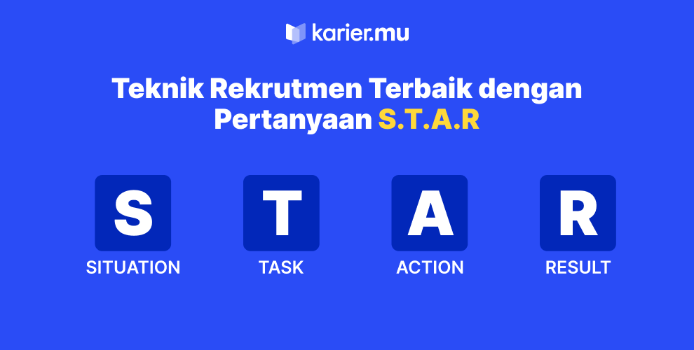 Teknik rekrutment terbaik dengan pertanyaan S T A R