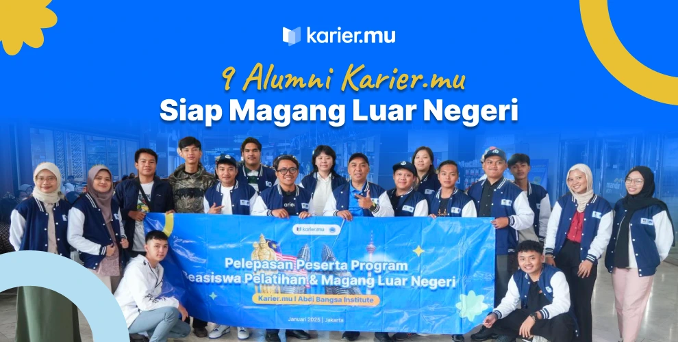 Karier.mu Berikan Beasiswa Magang ke Luar Negeri untuk 9 Alumni Terpilih