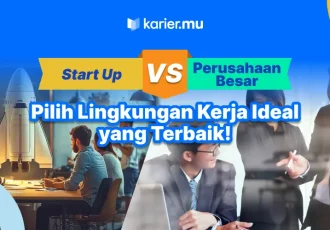 startup vs perusahaan besar