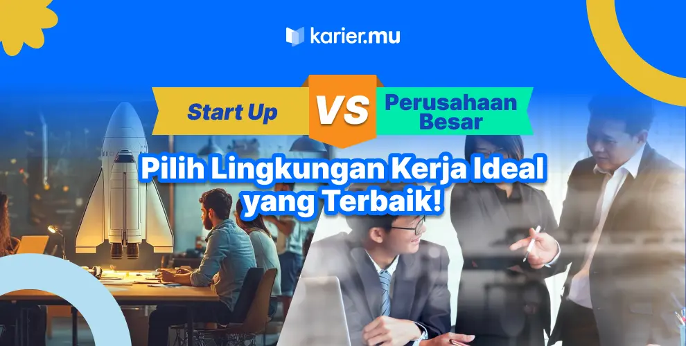 startup vs perusahaan besar